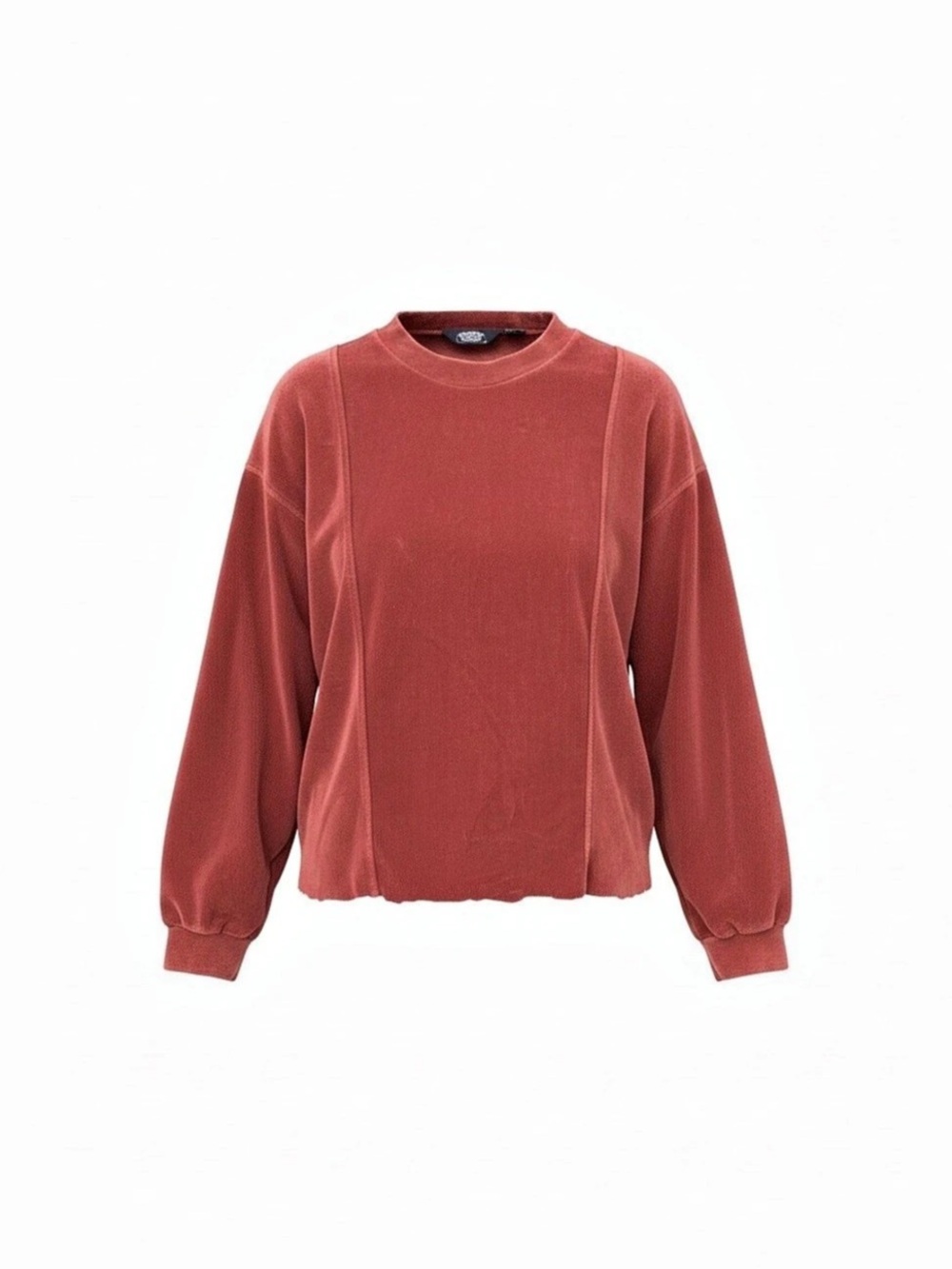Oversized Knight’s Bridge Velour Sweatshirt